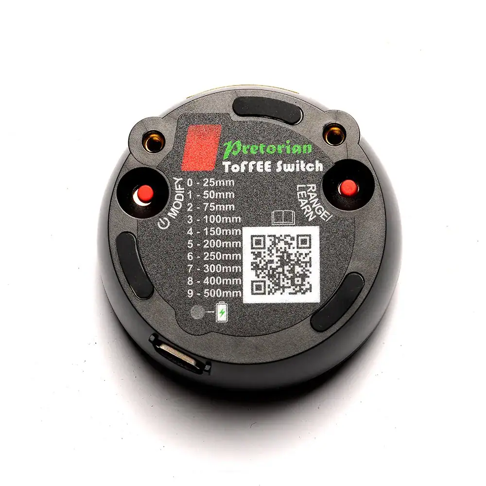 Back cover of ToFFEE Bluetooth switch